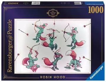 Disney Vault: Robin Hood Jigsaw Puzzles;Adult Puzzles - image 1 - Ravensburger