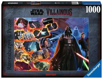 Star Wars 100 Piece Jigsaw Puzzle 10 X 13 Darth Vader/Anakin Skywalker  Obi-wan