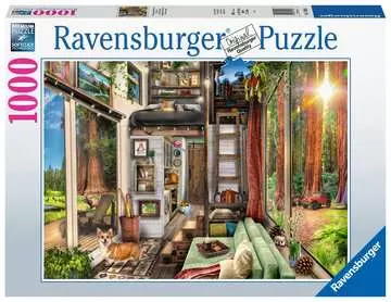 Redwood Forest Tiny House Jigsaw Puzzles;Adult Puzzles - image 1 - Ravensburger