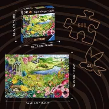 Nature Garden Jigsaw Puzzles;Adult Puzzles - image 4 - Ravensburger