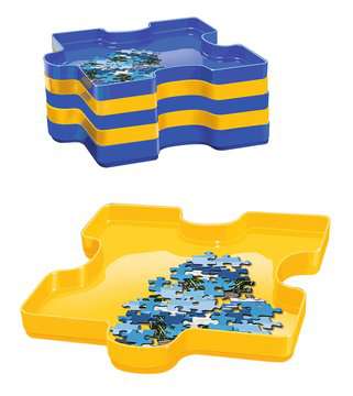  PUZZLE EZ 8 Puzzle Sorting Trays with Lid 8 x 8 with