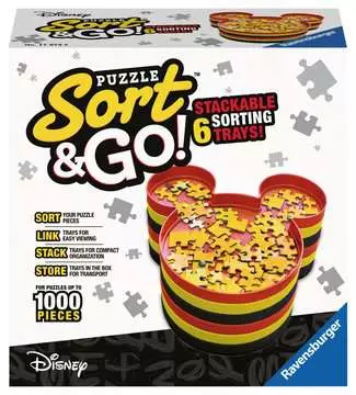 Mickey s Sort & Go! Jigsaw Puzzles;Puzzle Accessories - image 1 - Ravensburger
