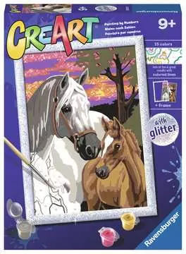 Sunset Horses Art & Crafts;CreArt Kids - image 1 - Ravensburger