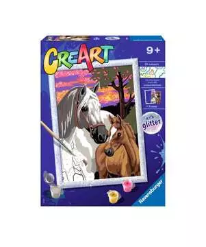 Sunset Horses Art & Crafts;CreArt Kids - image 2 - Ravensburger