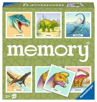 Dinosaur memory®          D/F/I/NL/EN/E Games;Children s Games - image 1 - Ravensburger
