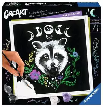 CreArt Pixie Cold: Racoon Art & Crafts;CreArt Adult - image 1 - Ravensburger