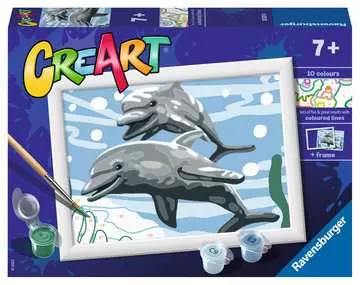Pod of Dolphins Art & Crafts;CreArt Kids - image 1 - Ravensburger
