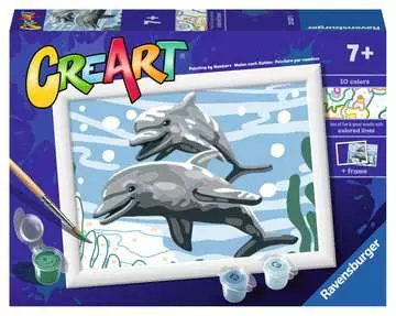 Pod of Dolphins Art & Crafts;CreArt Kids - image 2 - Ravensburger