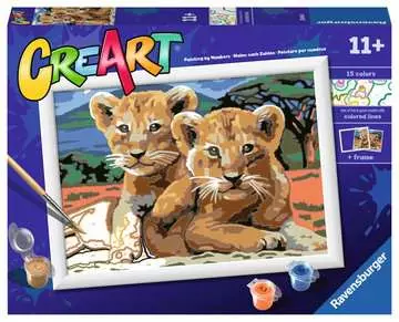Little Lion Cubs Art & Crafts;CreArt Kids - image 1 - Ravensburger
