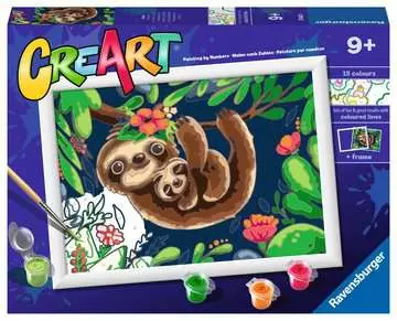 Sweet Sloths Art & Crafts;CreArt Kids - image 1 - Ravensburger
