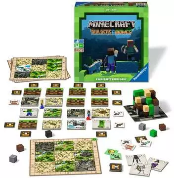 Minecraft: Builders & Biomes Games;Family Games - image 3 - Ravensburger