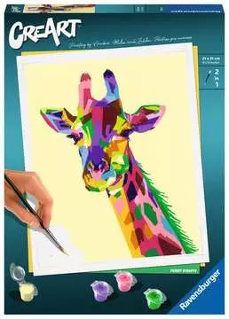 Funky Giraffe Art & Crafts;CreArt Adult - image 1 - Ravensburger