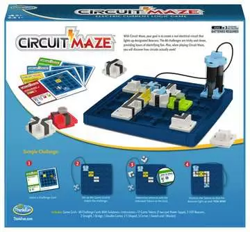 Circuit Maze ThinkFun;Single Player Logic Games - image 2 - Ravensburger