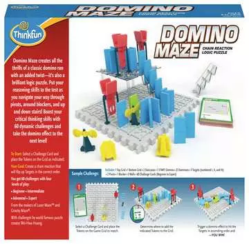 Domino Maze ThinkFun;Single Player Logic Games - image 2 - Ravensburger