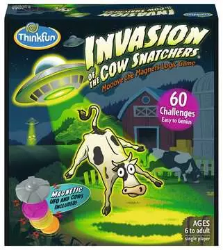Invasion of the Cow Snatchers ThinkFun;Single Player Logic Games - image 1 - Ravensburger