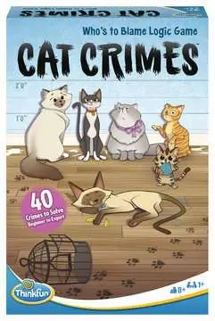 Cat Crimes ThinkFun;Single Player Logic Games - image 1 - Ravensburger