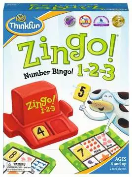 Zingo! 1-2-3 ThinkFun;Educational Games - image 1 - Ravensburger