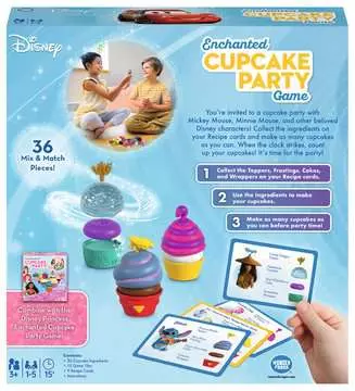 Disney Enchanted Cupcake Party Game Games;Children s Games - image 2 - Ravensburger