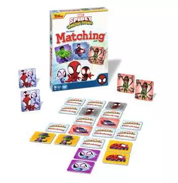 Spidey & His Amazing Friends Matching Game Games;Children s Games - image 3 - Ravensburger