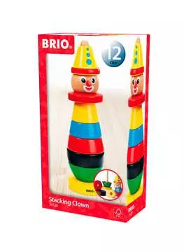 Stacking Clown BRIO;BRIO Toddler - image 1 - Ravensburger