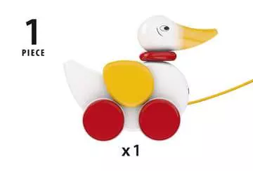 Pull-along Duck White BRIO;BRIO Toddler - image 4 - Ravensburger