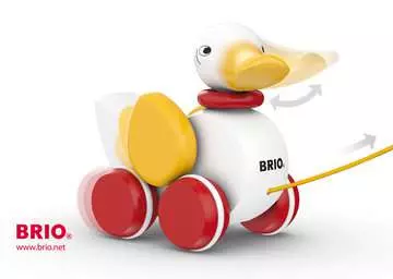 Pull-along Duck White BRIO;BRIO Toddler - image 5 - Ravensburger
