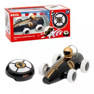 Remote Control Race Car, Black & Gold BRIO;BRIO Toddler - image 2 - Ravensburger