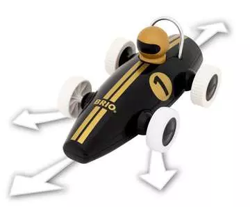 Remote Control Race Car, Black & Gold BRIO;BRIO Toddler - image 5 - Ravensburger
