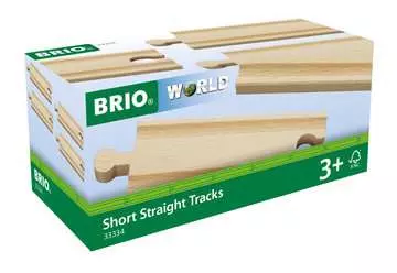 Short Straight Tracks BRIO;BRIO Railway - image 1 - Ravensburger