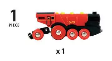 Mighty Red Action Locomotive BRIO;BRIO Railway - image 8 - Ravensburger
