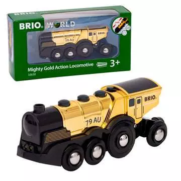 Mighty Gold Action Locomotive BRIO;BRIO Railway - image 2 - Ravensburger