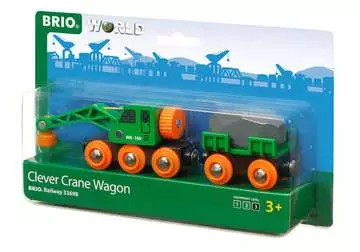 Clever Crane Wagon BRIO;BRIO Railway - image 1 - Ravensburger