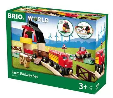 Farm Railway Set BRIO;BRIO Railway - image 1 - Ravensburger