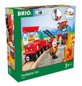 Firefighter Train Set BRIO;BRIO Railway - image 1 - Ravensburger