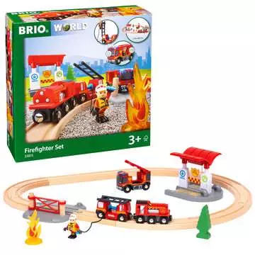 Firefighter Train Set BRIO;BRIO Railway - image 2 - Ravensburger