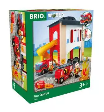 Fire Station BRIO;BRIO Railway - image 1 - Ravensburger