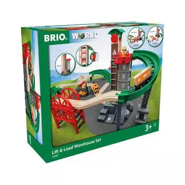 Lift & Load Warehouse Set BRIO;BRIO Railway - image 1 - Ravensburger