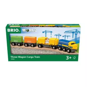 Three Wagon Cargo Train BRIO;BRIO Railway - image 1 - Ravensburger