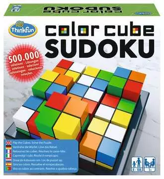 Color Cube Sudoku ThinkFun;Single Player Logic Games - image 1 - Ravensburger