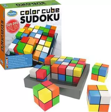 Color Cube Sudoku ThinkFun;Single Player Logic Games - image 3 - Ravensburger