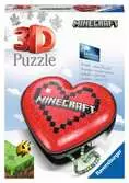 Heart Minecraft 3D Puzzles;3D Storage Puzzles - Ravensburger